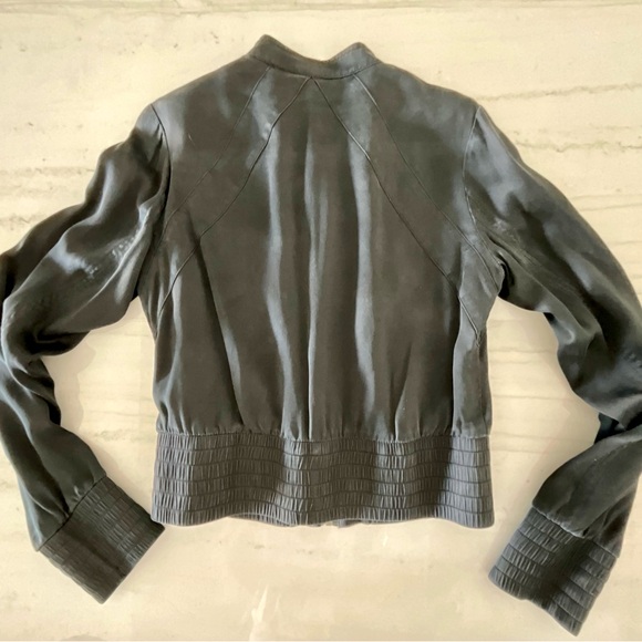 M By Madonna For H&M Zip Up Satin Jacket Size 8 - Picture 8 of 8